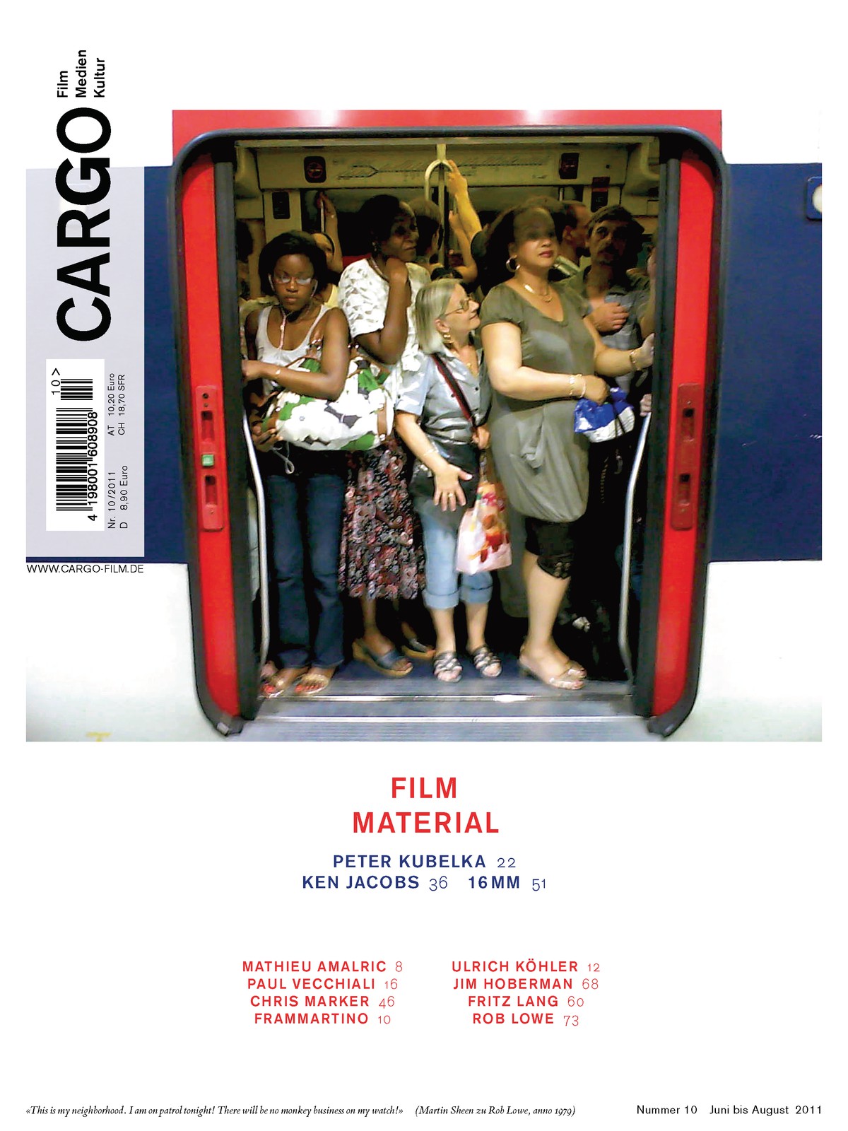 Cover cargo 10 Juni 2011