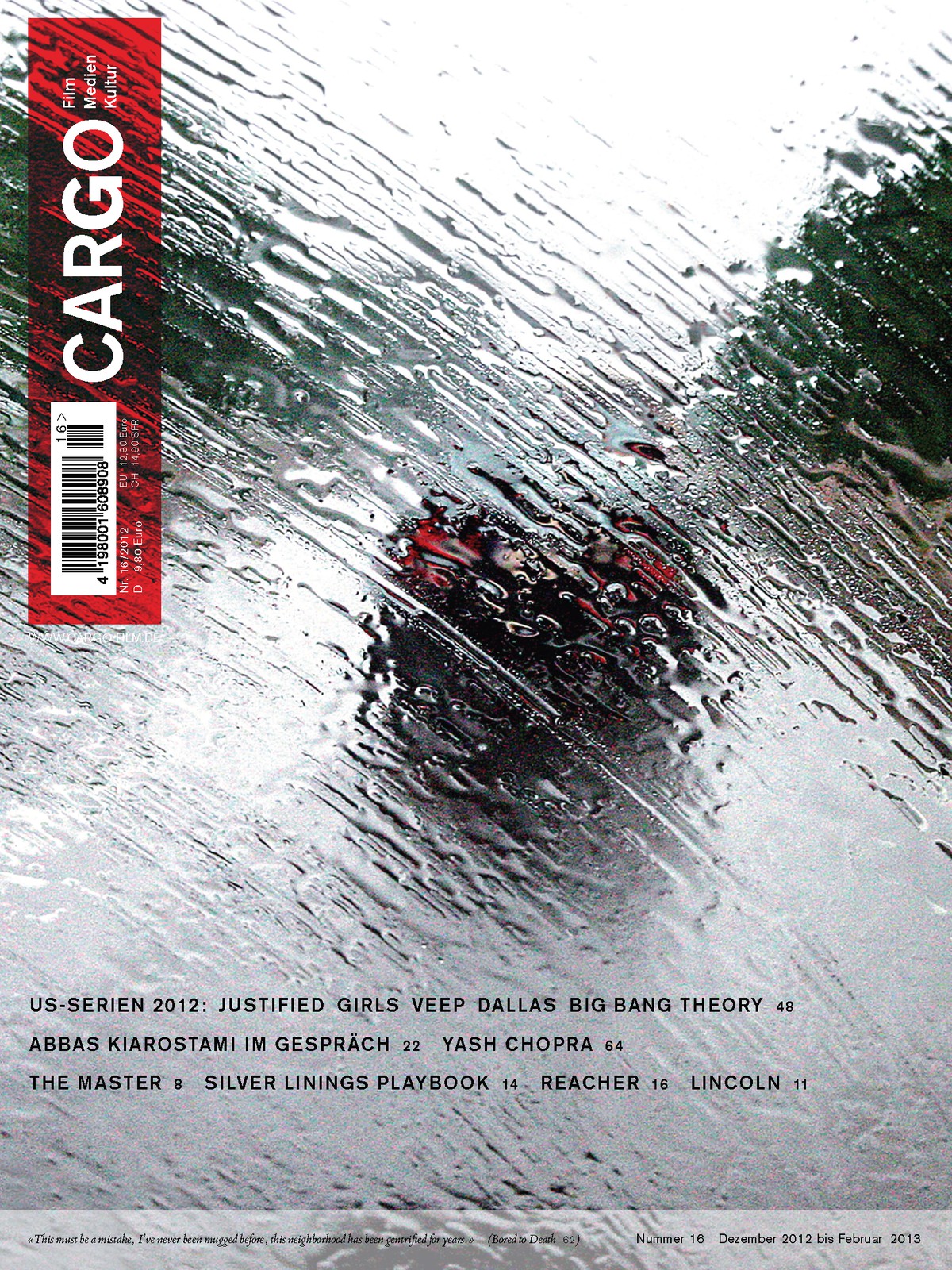 Cover cargo 16 Dezember 2012