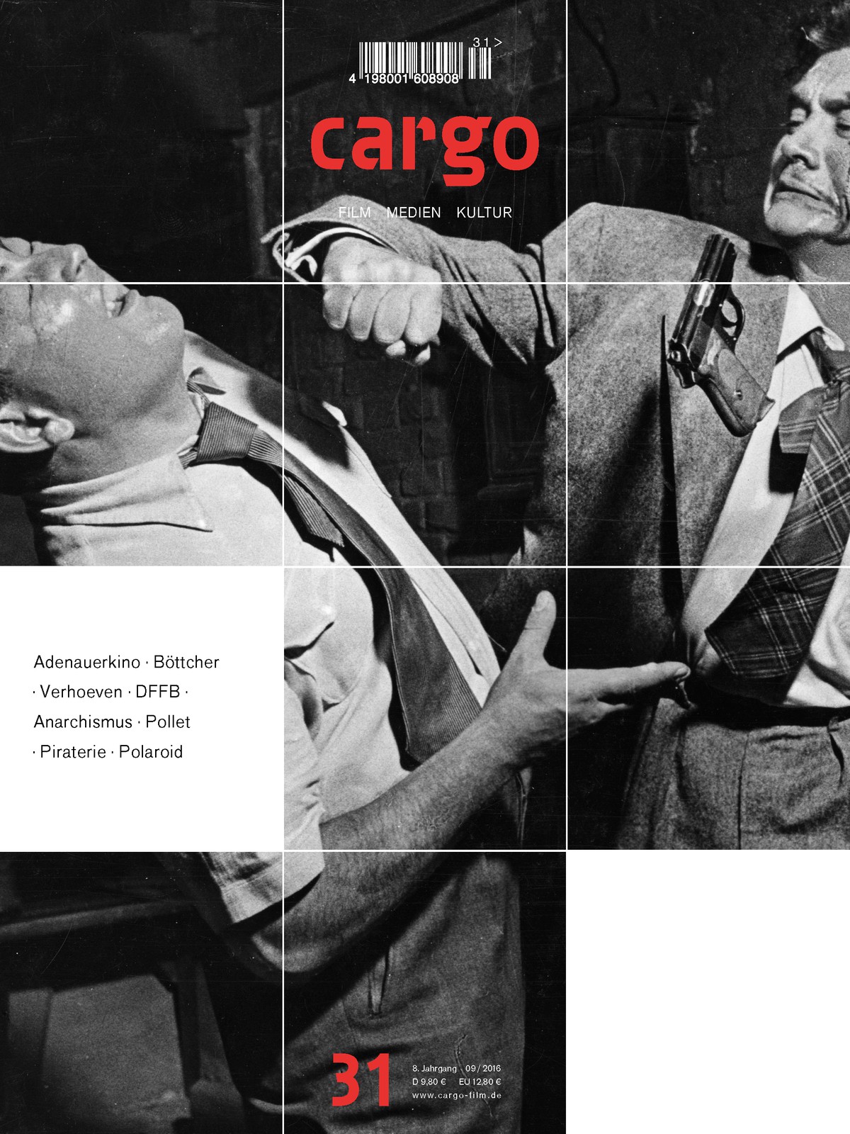 Cover cargo 31 September 2016