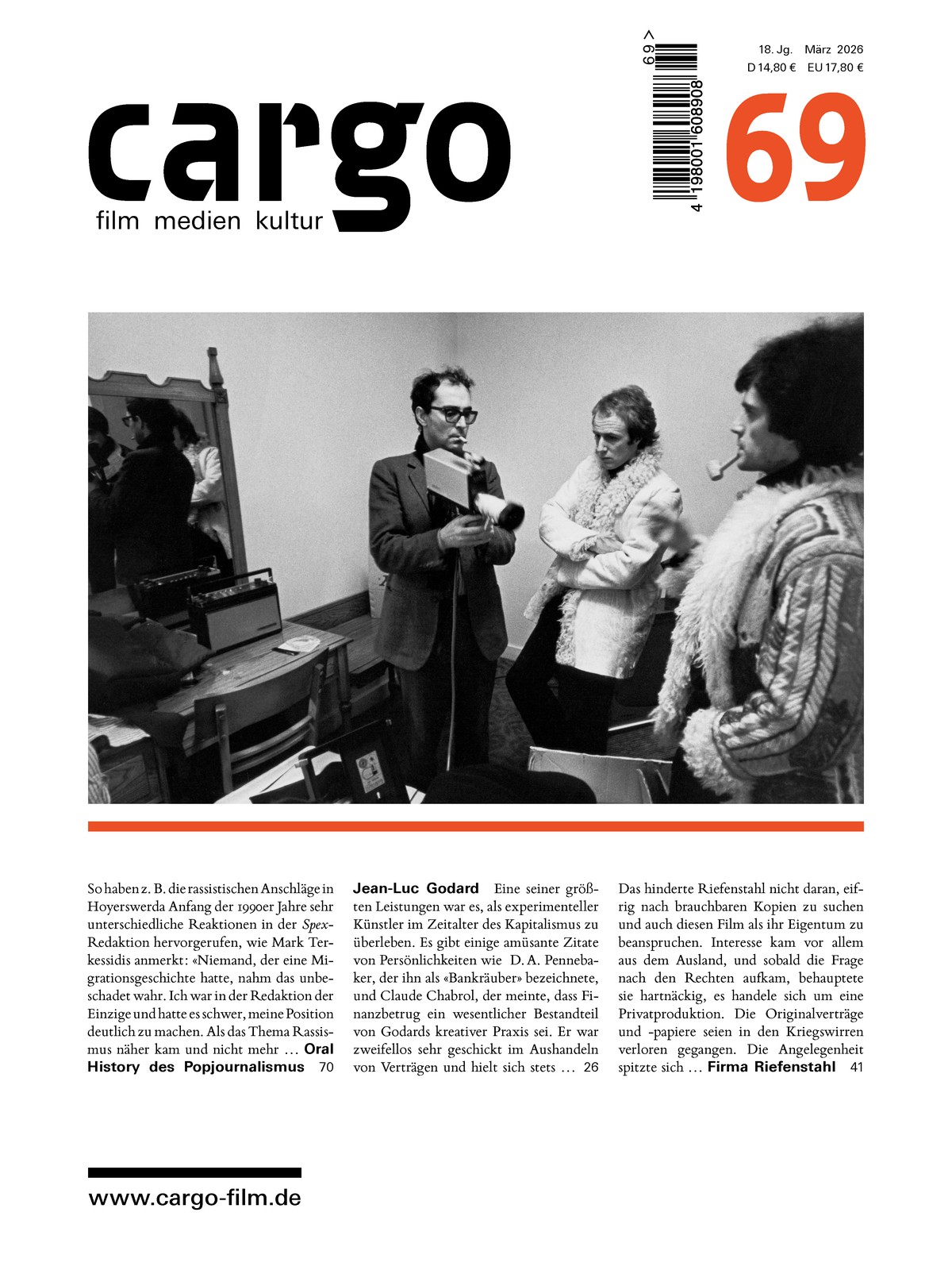 Cover cargo 69 März 2026