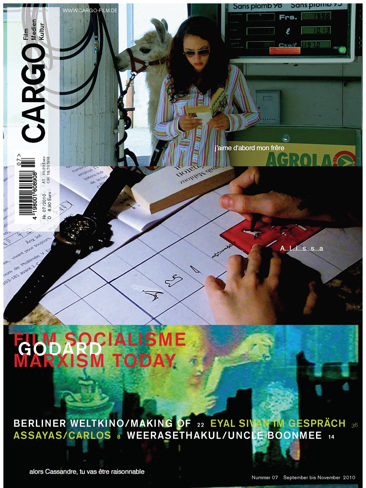 Cover cargo 7 September 2010